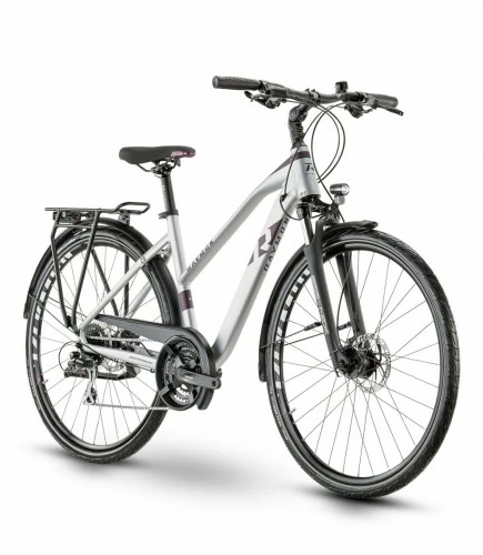 Raymon Tourray 3.0 Damen Trekking Fahrrad Silberfarben 2021 3 Raymon Tourray 3.0 Damen Trekking Fahrrad Silberfarben 2021