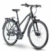 Raymon Tourray 5.0 Damen Trekking Fahrrad Schwarz 2021 -Fahrräder Verkäufe RAY21TourRay50ladyblackbronzemattobliqueweb