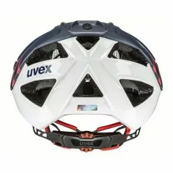 Uvex Quatro CC All Mountain Enduro MTB Fahrrad Helm Matt Blau/weiß 2023 -Fahrräder Verkäufe S41002602R1