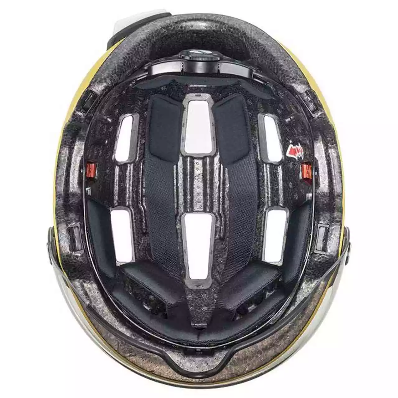 Uvex Rush Visor City Fahrrad Helm Matt Gelb 2023 5 Uvex Rush Visor City Fahrrad Helm Matt Gelb 2023 – Bild 3