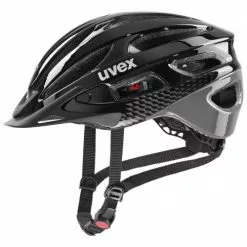 Uvex True Fahrrad Helm Schwarz/grau 2021