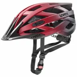 Uvex I-VO CC Fahrrad Helm Rot/schwarz 2023