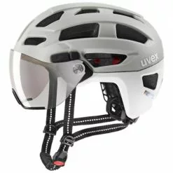Uvex Finale Visor City Trekking Fahrrad Helm Matt Grau 2023