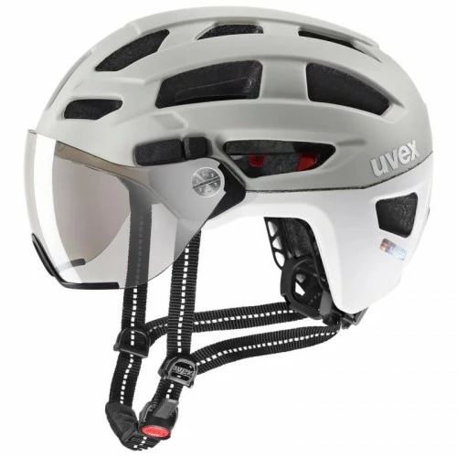 Uvex Finale Visor City Trekking Fahrrad Helm Matt Grau 2023 3 Uvex Finale Visor City Trekking Fahrrad Helm Matt Grau 2023