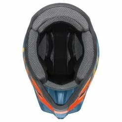 Uvex HLMT 10 DH Fahrrad Helm Blau/gelb 2021 -Fahrräder Verkäufe S41082103I1