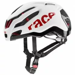 Uvex Race 9 Rennrad Fahrrad Helm Weiß/rot 2023