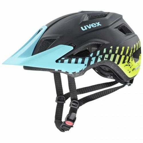 Uvex Access MTB Fahrrad Helm Matt Schwarz/blau/grün 2023 3 Uvex Access MTB Fahrrad Helm Matt Schwarz/blau/grün 2023