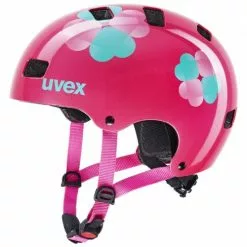 Uvex Kid 3 Kinder BMX Dirt Fahrrad Helm Flower Pink 2023