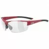 Uvex Sportstyle 612 Vario Lite Fahrrad / Sport Brille Rot/smoke