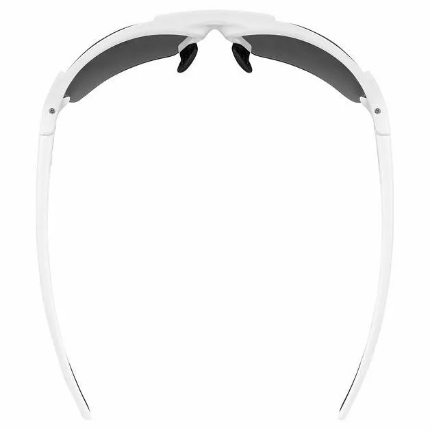 Uvex Blaze III Wechselscheiben Fahrrad Brille Weiß/litemirror Silberfarben 4 Uvex Blaze III Wechselscheiben Fahrrad Brille Weiß/litemirror Silberfarben – Bild 2