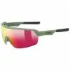 Uvex Sportstyle 227 Fahrrad / Sport Brille Grün/mirror Rot -Fahrräder Verkäufe S5320667716Main