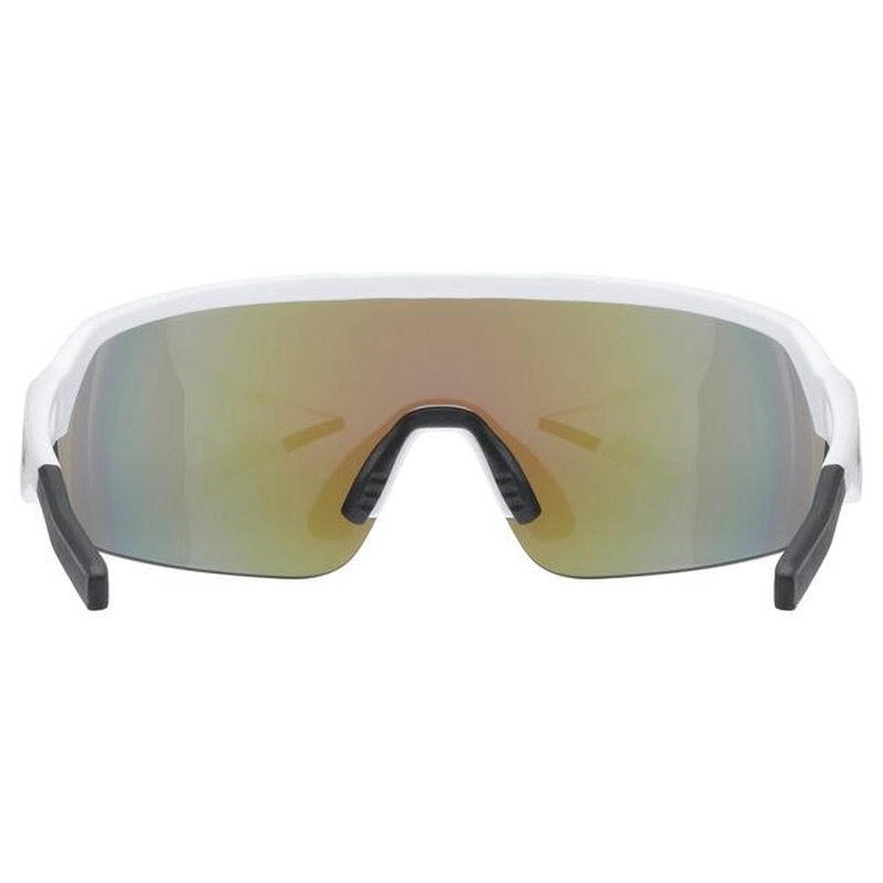 Uvex Sportstyle 227 Fahrrad / Sport Brille Matt Weiß/mirror Blau 7 Uvex Sportstyle 227 Fahrrad / Sport Brille Matt Weiß/mirror Blau – Bild 5