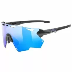 Uvex Sportstyle 228 Fahrrad / Sport Brille Matt Schwarz/mirror Blau -Fahrräder Verkäufe S5320672216 D2
