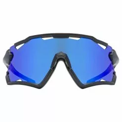 Uvex Sportstyle 228 Fahrrad / Sport Brille Matt Schwarz/mirror Blau -Fahrräder Verkäufe S5320672216F1