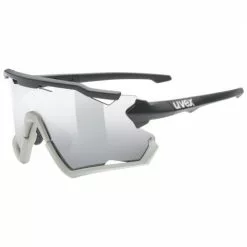 Uvex Sportstyle 228 Fahrrad / Sport Brille Schwarz/beige/mirror Silberfarben