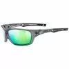 Uvex Sportstyle 232 Polavision Sport / Freizeit Brille Matt Grau/mirror Grün -Fahrräder Verkäufe S5330025170Main