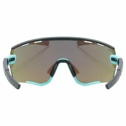 Uvex Sportstyle 236 Set Fahrrad / Sport Brille Matt Schwarz/türkis/mirror Blau -Fahrräder Verkäufe S5330044216 R1