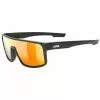 Uvex LGL 51 Sport / Freizeit Brille Matt Schwarz/mirror Rot -Fahrräder Verkäufe S5330252213Main