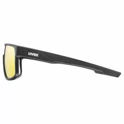 Uvex LGL 51 Sport / Freizeit Brille Matt Schwarz/mirror Rot -Fahrräder Verkäufe S5330252213S1