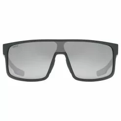 Uvex LGL 51 Sport / Freizeit Brille Matt Schwarz/mirror Silberfarben -Fahrräder Verkäufe S5330252216F1