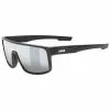 Uvex LGL 51 Sport / Freizeit Brille Matt Schwarz/mirror Silberfarben -Fahrräder Verkäufe S5330252216Main
