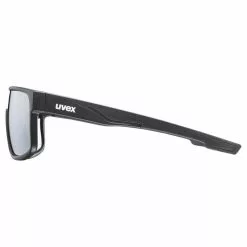 Uvex LGL 51 Sport / Freizeit Brille Matt Schwarz/mirror Silberfarben -Fahrräder Verkäufe S5330252216S1