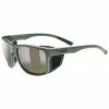 Uvex Sportstyle 312 VPX Outdoor / Bergsport Brille Matt Grün/braun