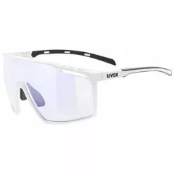 Uvex Mtn Perform V Outdoor / Sport Brille Matt Weiß/litemirror Blau