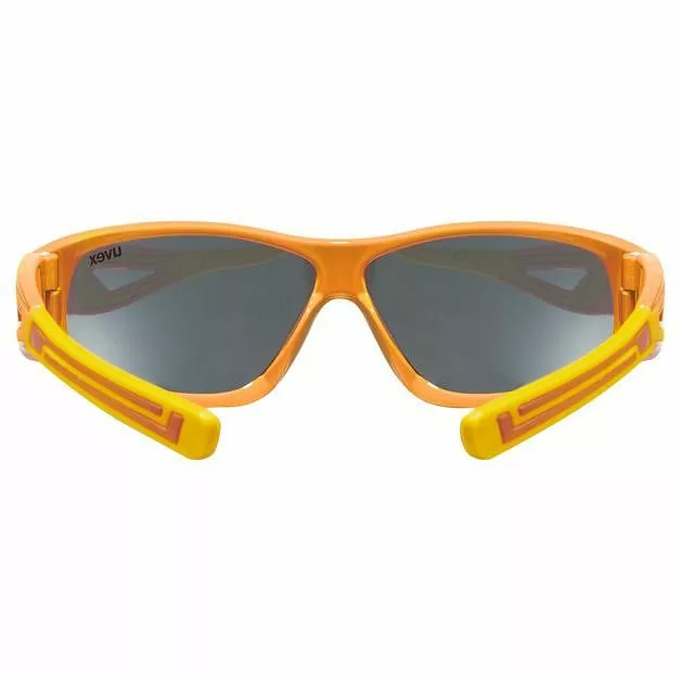 Uvex Sportstyle 509 Kinder Fahrrad / Sport Brille Orange/litemirror Silberfarben 4 Uvex Sportstyle 509 Kinder Fahrrad / Sport Brille Orange/litemirror Silberfarben – Bild 2