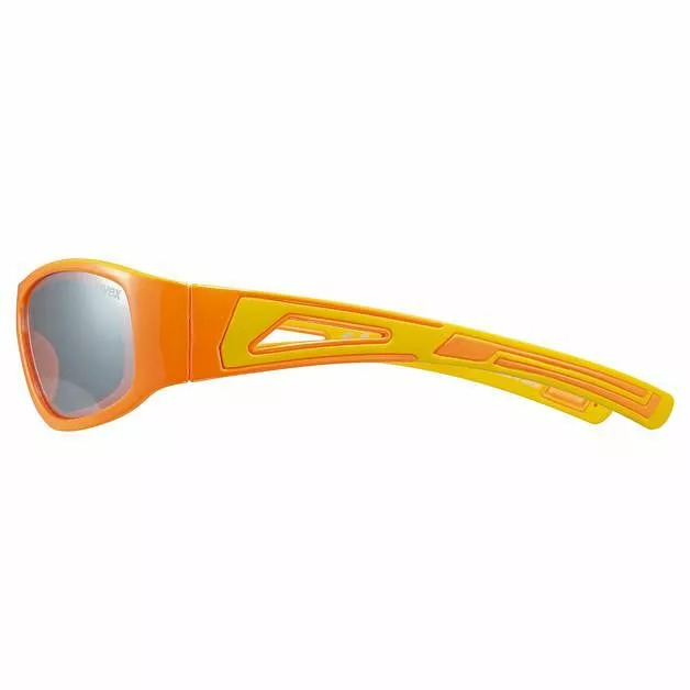 Uvex Sportstyle 509 Kinder Fahrrad / Sport Brille Orange/litemirror Silberfarben 6 Uvex Sportstyle 509 Kinder Fahrrad / Sport Brille Orange/litemirror Silberfarben – Bild 4