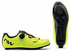 Northwave Storm Carbon 2 Rennrad Fahrrad Schuhe Fluo Gelb 2022