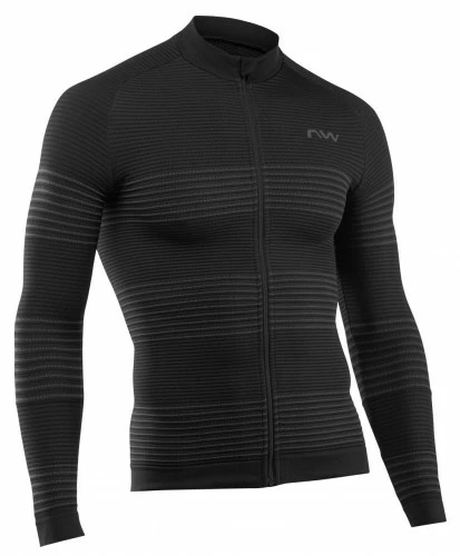 Northwave Trip Knit Fahrrad Trikot Lang Schwarz 2024 3 Northwave Trip Knit Fahrrad Trikot Lang Schwarz 2024