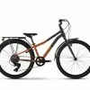 Winora Dash EQ 24'' Kinder Fahrrad Grau/orange 2023