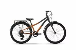 Winora Dash EQ 24'' Kinder Fahrrad Grau/orange 2023