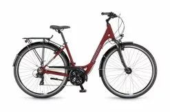 Winora Domingo 21 Wave Unisex Trekking Fahrrad Rot 2023