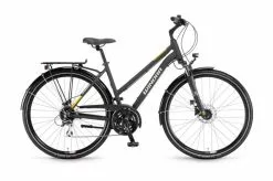 Winora Domingo 24 Damen Trekking Fahrrad Schwarz 2023
