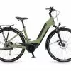 Winora Tria X9 Wave Unisex Pedelec E-Bike Trekking Fahrrad Grün 2023