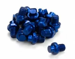 Reverse Escape Pedal Pin Set Alu Blau