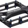 Reverse Black ONE Flat Fahrrad Pedal Schwarz/dunkel Blau