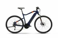 Haibike Sduro Cross 5.0 Trekking Pedelec E-Bike Fahrrad Blau/orange 2020