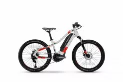 Haibike HardFour 24'' Kinder Kinder Pedelec E-Bike Fahrrad Grau/rot 2021