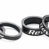 Reverse Steuersatz Spacer Set Carbon 11/8" Schwarz