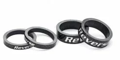 Reverse Steuersatz Spacer Set Carbon 11/8" Schwarz