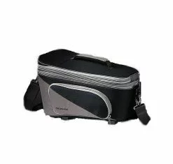 Racktime Talis Plus Trunk Bag Fahrrad Gepäckträgertasche Schwarz/grau