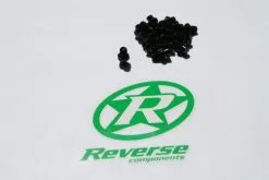 Reverse Escape Pedal Pin Set Alu Schwarz