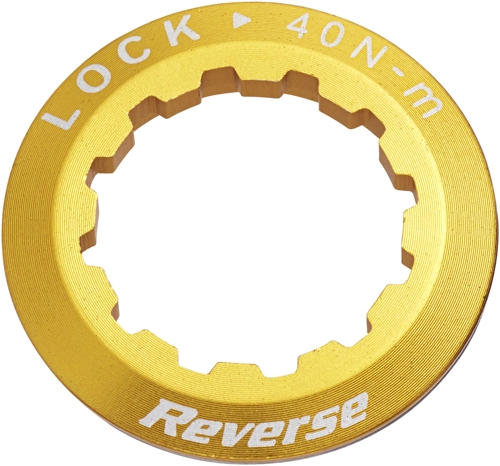 Reverse Lock Ring Kassetten Abschlußring Gold 3 Reverse Lock Ring Kassetten Abschlußring Gold