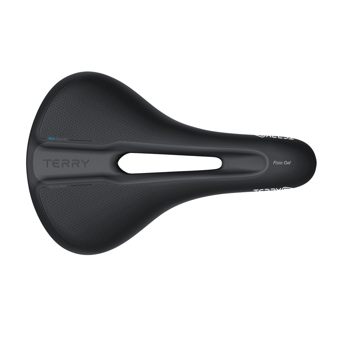 Terry Fisio Gel Men Comfort Herren Trekking Fahrrad Sattel Schwarz 4 Terry Fisio Gel Men Comfort Herren Trekking Fahrrad Sattel Schwarz – Bild 2