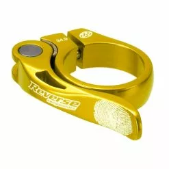 Reverse Long Life Sattelklemme Mit Schnellspanner 34.9mm Gold