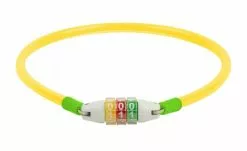 RFR Junior Fahrrad Zahlenschloss Kabelschloss Gelb/grün