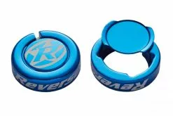Reverse Barends-Chip Lenker Endkappen 2 Stück Dunkel Blau